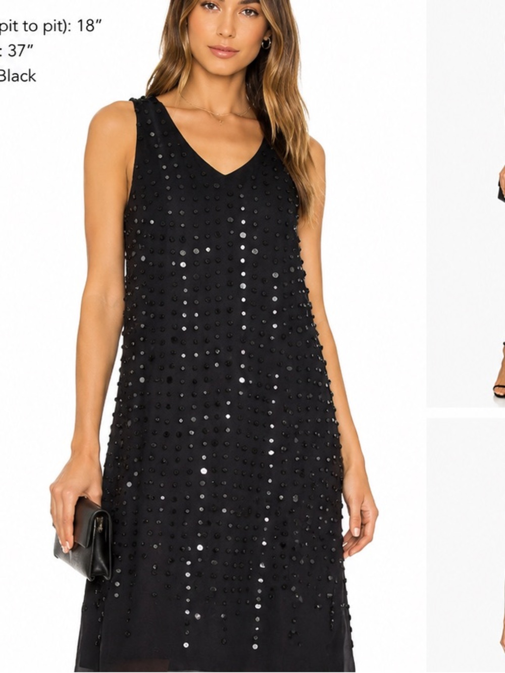 BASIX BLACK LABEL silk beaded mini cocktail dress Short Formal Party Sz 6